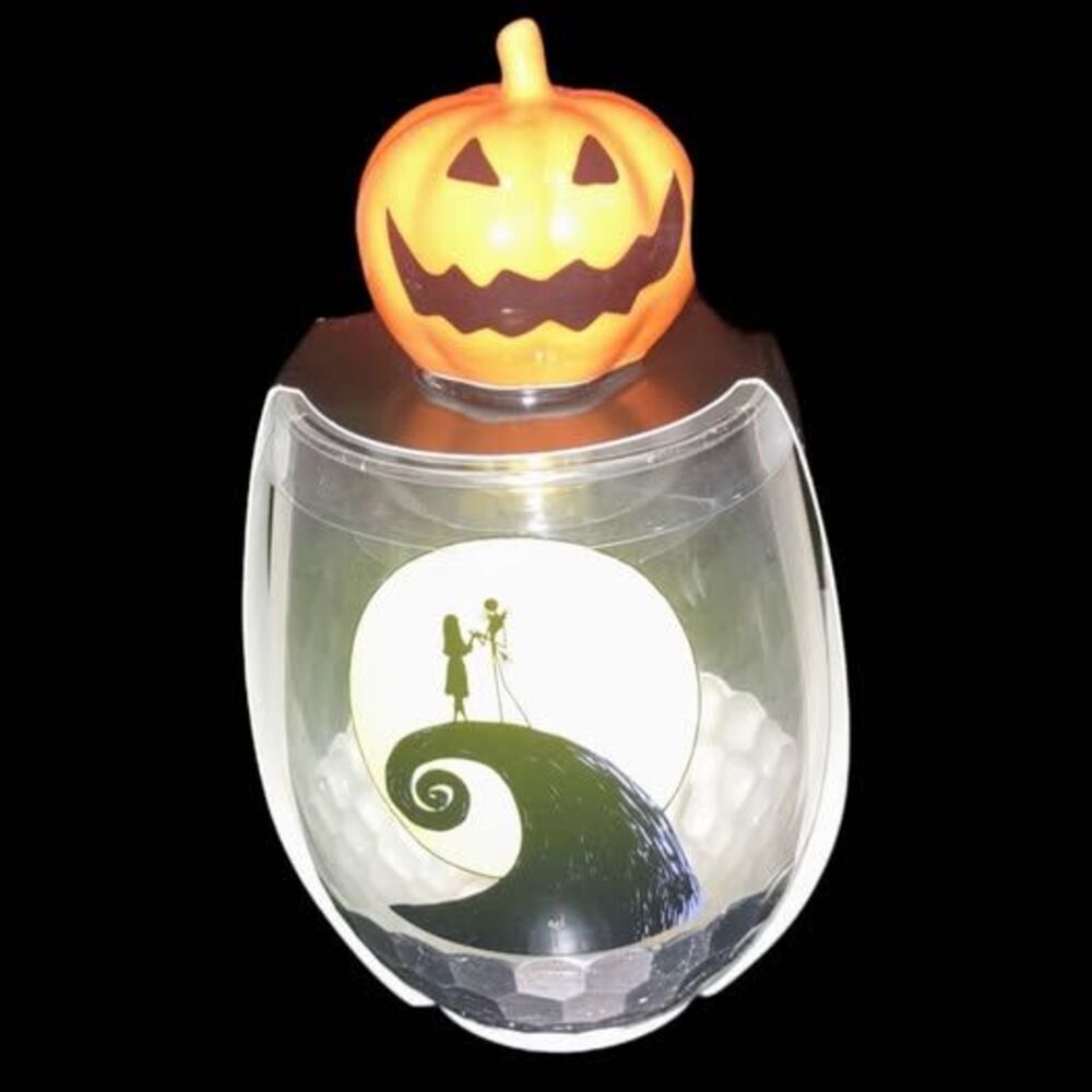 Disney Nightmare Before Christmas Wine Glass with Stopper